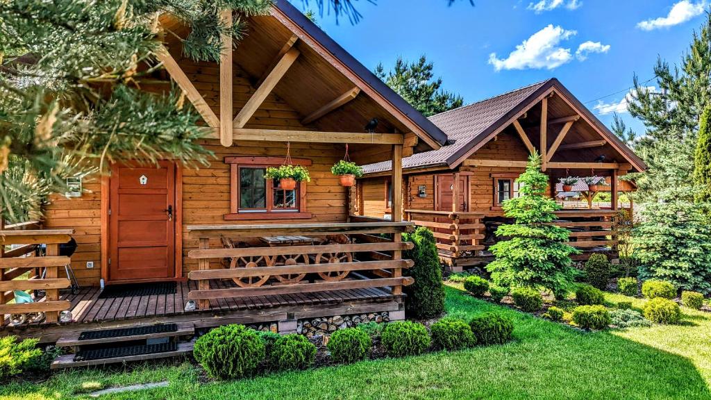 Domki Letniskowe Bory Tucholskie - Klimatyzacja Wifi Sauna Jacuzzi, Męcikał (актуальные цены 2026 года)